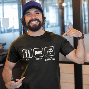 Camiseta Coma Dragões de Sono