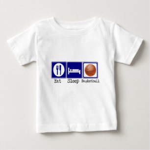 Camiseta Coma, durma, basquetebol
