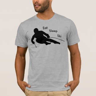 Camiseta Coma, durma, esquie