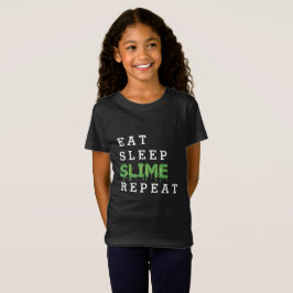 Camiseta coma, durma, limo, repita pegajosos
