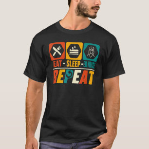 Camiseta Coma Enfermeira do Pronto-Socorro Repetir Enferme