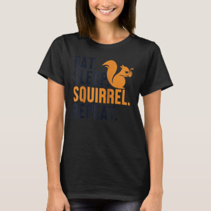 Camiseta Coma Esquilo do Sono Repetir Fox Cinzas Orientais