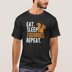Camiseta Coma Esquilo do Sono Repetir Fox Cinzas Orientais 