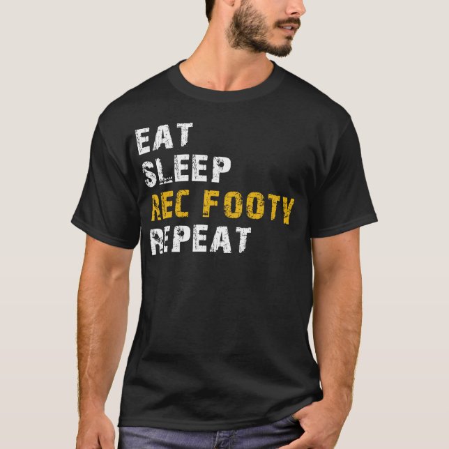 Camiseta coma filmagem de recados de sono (Frente)