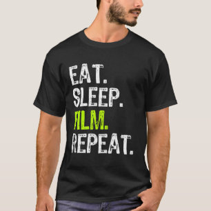 Camiseta Coma Filme de Sono Diretor de Filme do Criador de