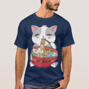 Camiseta Coma Gato Gato Gato Gato Gato De Gatinho Gelado De