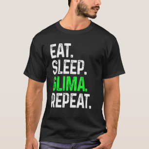 Camiseta Coma Glima do Sono Repetir Combate às Artes Marcia