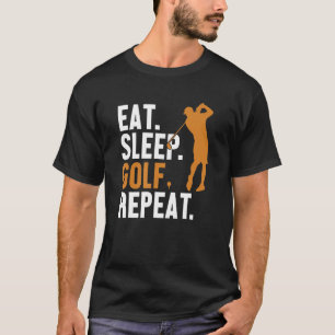Camiseta Coma Golf Repente Jogador Pro Golfer Golfing Le
