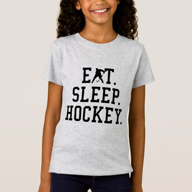 Camiseta Coma Hóquei no Sono - Amantes de Hóquei (Frente)