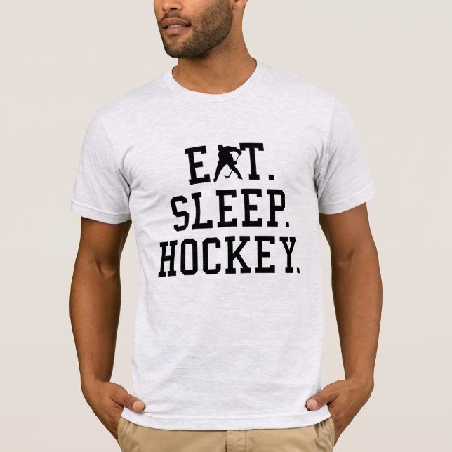 Camiseta Coma Hóquei no Sono - Amantes de Hóquei (Frente)