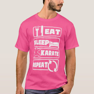 Camiseta Coma Karate Repetir Design Karate