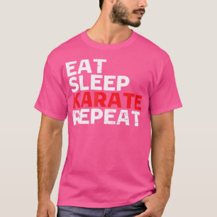 Camiseta Coma Karate Repetir Karate
