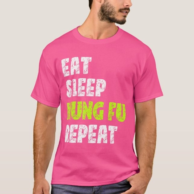 Camiseta Coma Kung Fu Repete Kung Fu Arte Marcial (Frente)