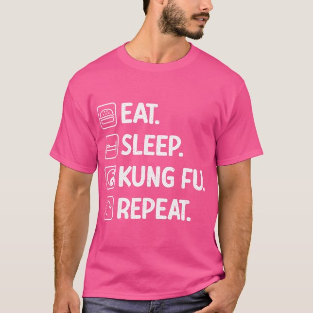 Camiseta Coma Kung Fu Repetir Kung Fu (Frente)