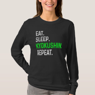 Camiseta Coma Kyokushin Repete Combate às Artes Marciais