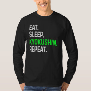Camiseta Coma Kyokushin Repete Combate às Artes Marciais