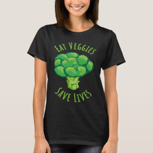 Camiseta Coma Legumes salvam vidas Dia Mundial do Vegetaria