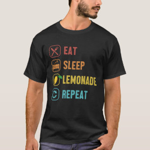 Camiseta Coma Limonada do Sono Repetir Limão Comercial de C