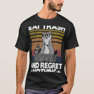 Camiseta Coma Lixo E Não Se Arrependa De Nada Raios 1