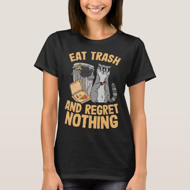 Camiseta Coma Lixo E Não Se Arrepienta de Nada Pizza Guaxin (Frente)