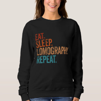 Camiseta Coma Lomografia Repetição de Câmera Engraçada Foto