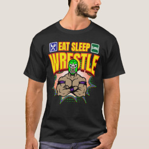 Camiseta Coma Lucha Libre México Luchador Wres