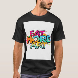 Camiseta coma mais arte
