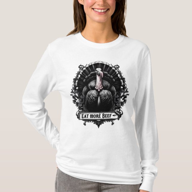 Camiseta Coma mais carne 07 (Frente)