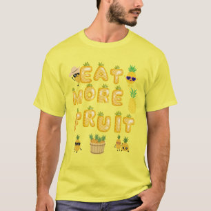 Camiseta Coma mais frutas seja feliz