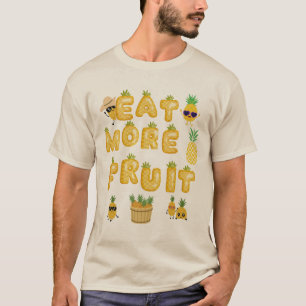 Camiseta Coma mais frutas seja feliz