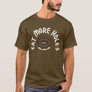 Camiseta Coma mais furos de Rosquinha