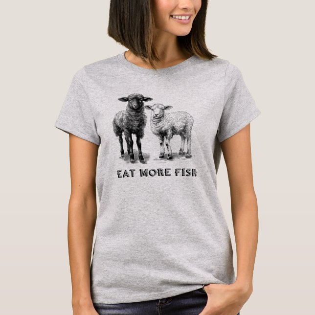 CAMISETA COMA MAIS PEIXE (Frente)