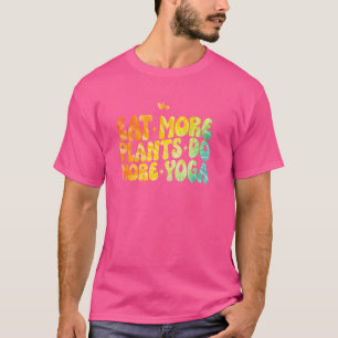 Camiseta Coma Mais Plantas Faz Mais Yoga