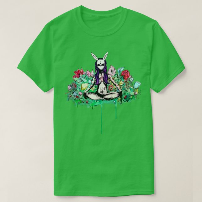 Camiseta Coma-me Bunny (Frente do Design)