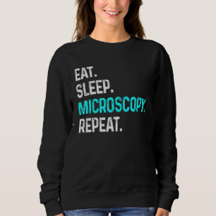 Camiseta Coma microscopia do sono Repetir Biologia de Micro