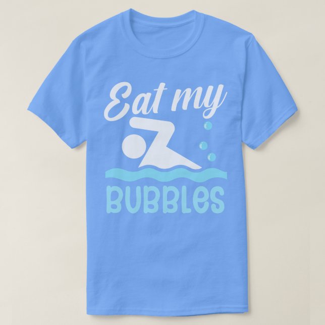 Camiseta Coma minhas bolhas (Frente do Design)