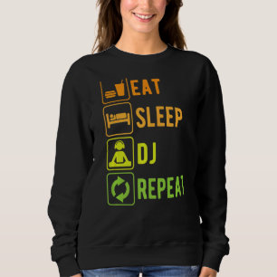 Camiseta Coma Música Repetitiva Dj Repetitiva Turntables