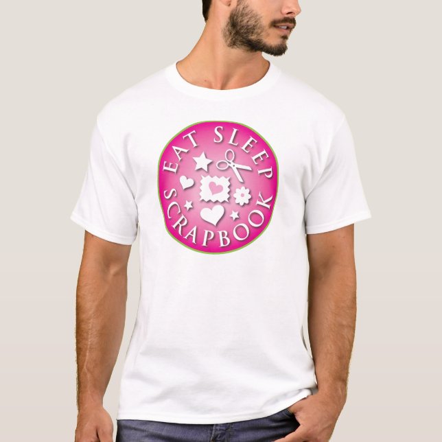 Camiseta Coma o álbum de recortes do sono (Frente)