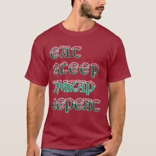 Camiseta Coma o AMRAP do Sono Repetir a Malhação de Natal