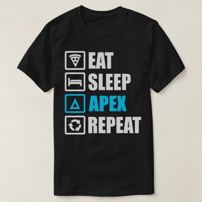 Camiseta Coma o Apex do Sono Repetir Dom Motivacional Engra (Frente do Design)