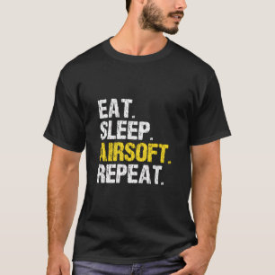 Camiseta Coma o aspirador da Airsoft Repete o Presente Engr