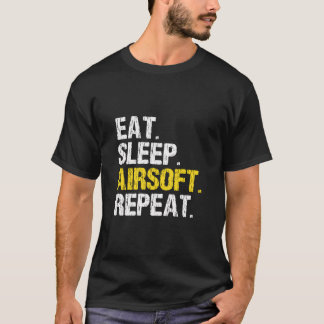Camiseta Coma o aspirador da Airsoft Repete o Presente Engr