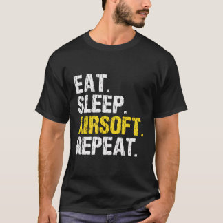 Camiseta Coma o aspirador da Airsoft Repete o Presente Engr