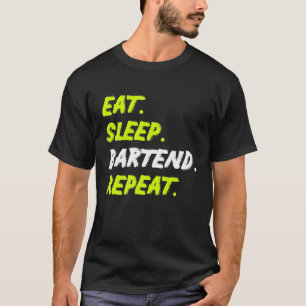 Camiseta Coma o Bartender do Sono Repetir Coquetel Bartende