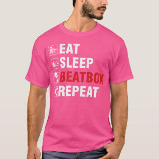 Camiseta Coma o Beatbox do Beatbox Ghetto Hiphop Beatboxer 