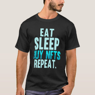 Camiseta Coma O Blockchain Do Cripto Trader Do Nfts Do Comp