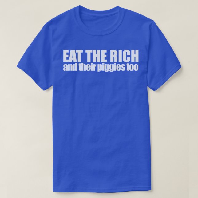Camiseta Coma O Branco Rico 6 (Frente do Design)