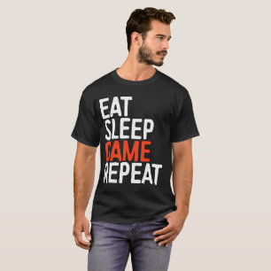 Camiseta coma o churrasco da repetição do jogo do sono