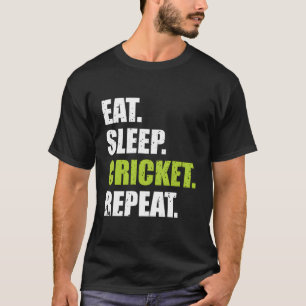 Camiseta Coma o Cricket do Sono Repetir o Hoodie