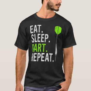 Camiseta Coma o dardo do sono Repetir as trevas